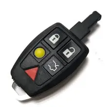 Carcasă cheie Volvo Smartkey cu 5 butoane și lamelă, fără cip Noutate