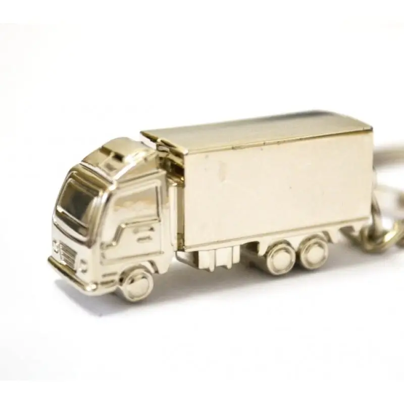 Cel mai vândut Breloc pentru chei model camion din metal, rezistent, finisaj lucios