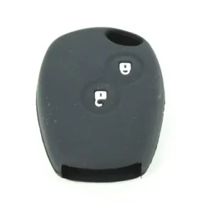 Husă din silicon pentru cheie Dacia Logan, 2 butoane, negru Reducere extra