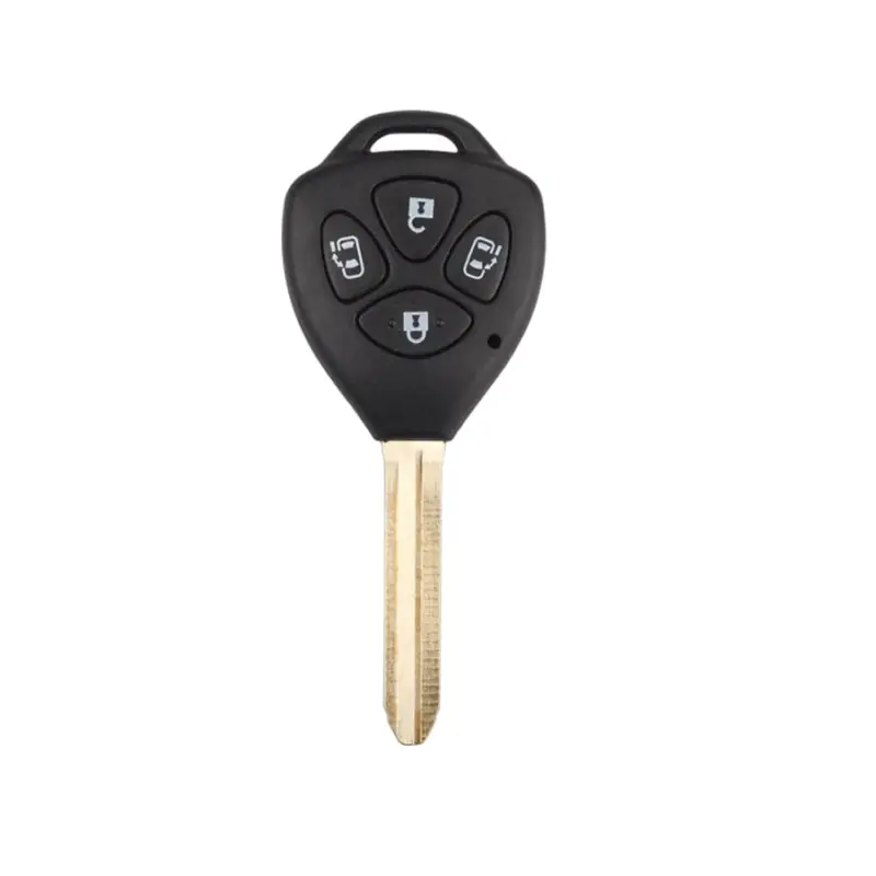 Carcasă cheie Toyota cu 4 butoane, lamă TOY43, fără electronică Reducere extra