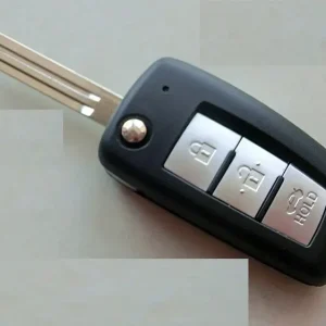 Preț redus Carcasă cheie briceag compatibilă Nissan, 3 butoane, lamelă NSN14