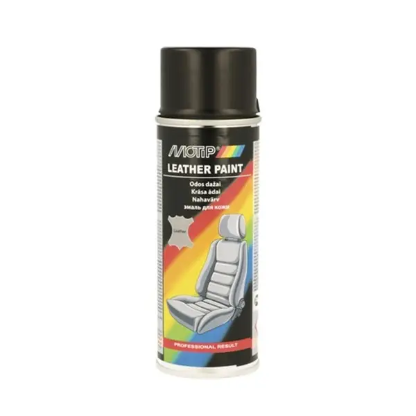 Spray vopsea pentru pentru reconditionare tapiterie din piele, 200 ml, culoare Negru FAVLine Selection Mai ieftin