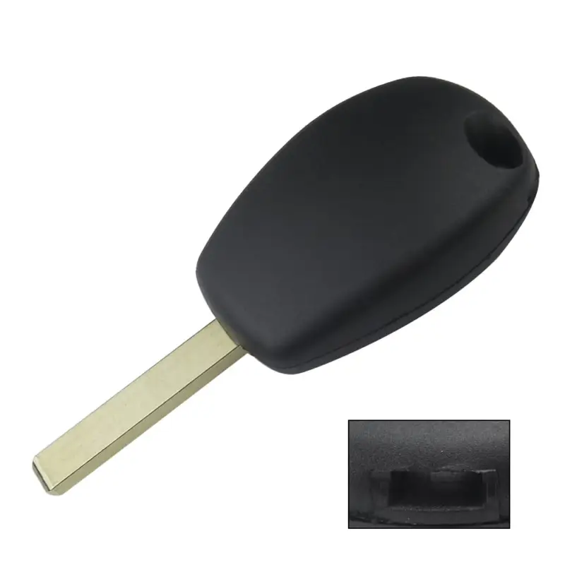 Cheie compatibilă Renault cu locaș pentru cip, lamelă VA2 (fără cip) Disponibil imediat