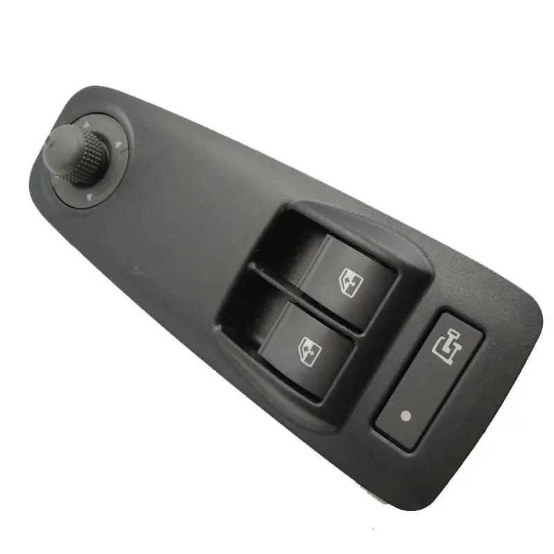 Bloc comenzi geamuri cu reglaj oglinzi Fiat Ducato/Boxer/Jumper 2006+, Silver Ofertă de sezon