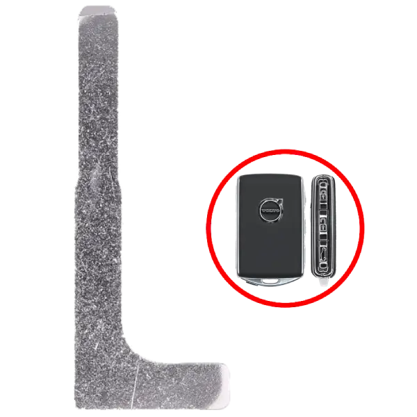 Lamela cheie de urgență HU101 pentru Volvo Smartkey 2016–2021, OEM Transport gratuit