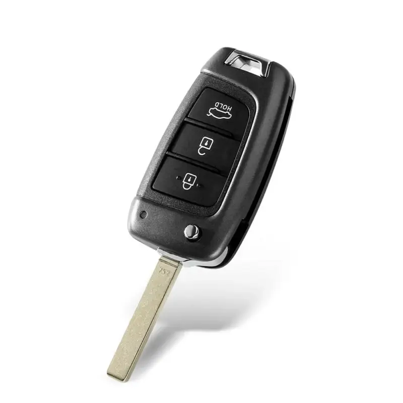 Carcasă cheie tip briceag compatibilă Hyundai 2017+ (3 butoane) cu lamelă Preț promoțional