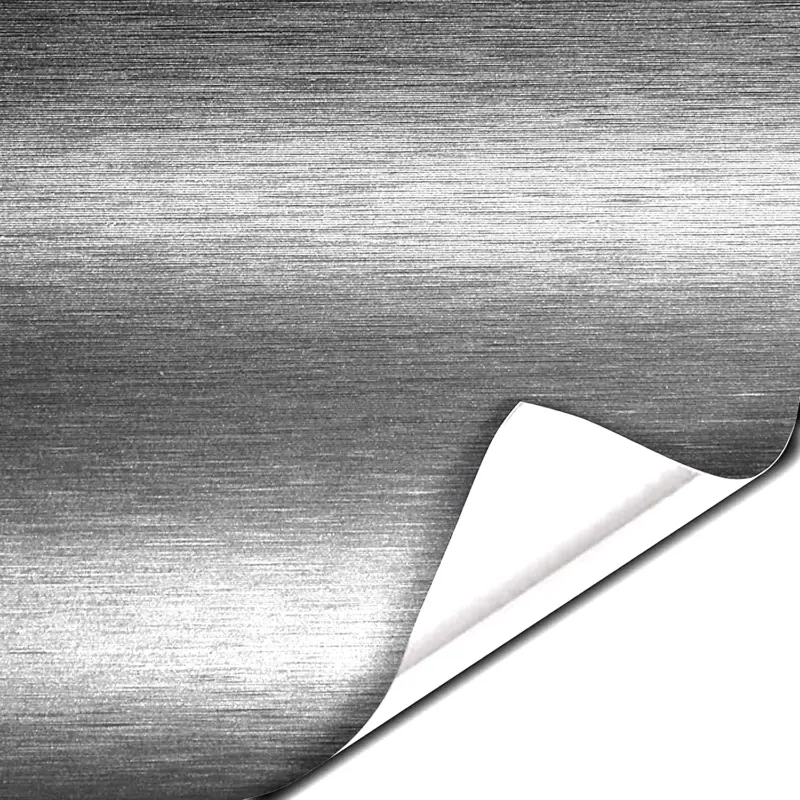 Folie colantare auto Aluminiu Polisat Argintiu (1m x 1,52m) FAVLine Selection Livrare rapidă