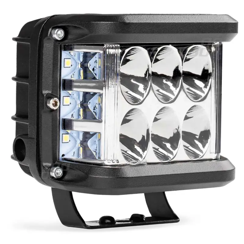 Proiector LED pentru Off-Road, ATV, SSV,culoare 6500K, cu doua functii, tensiune 9 - 36V, dimensiune, 110 x 75 mm FAVLine Selection Reducere specială