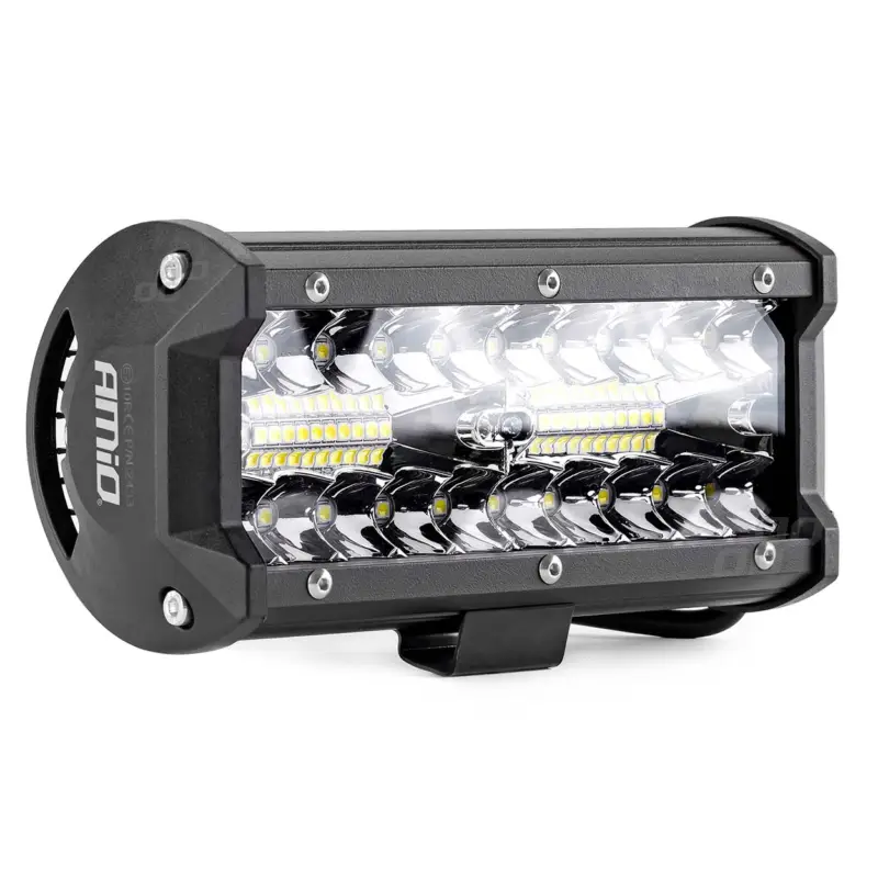 Livrare gratuită Proiector LED pentru Off-Road, ATV, SSV, cu doua fluxuri de lumina, culoare 6500K, 120W, tensiune 9 - 36V, dimensiuni 170 x 74 x 63 mm FAVLine Selection