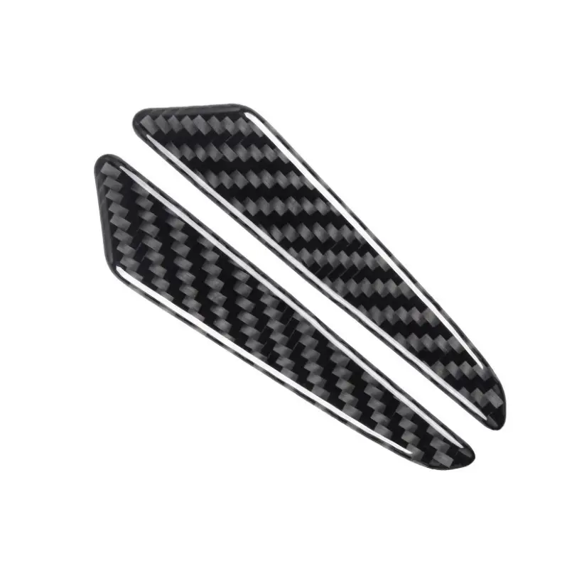 Set 8 elemente de protectie usa "Imitatie Carbon", flexibile, autoadezive, culoare Neagra FAVLine Selection Lichidare de stoc