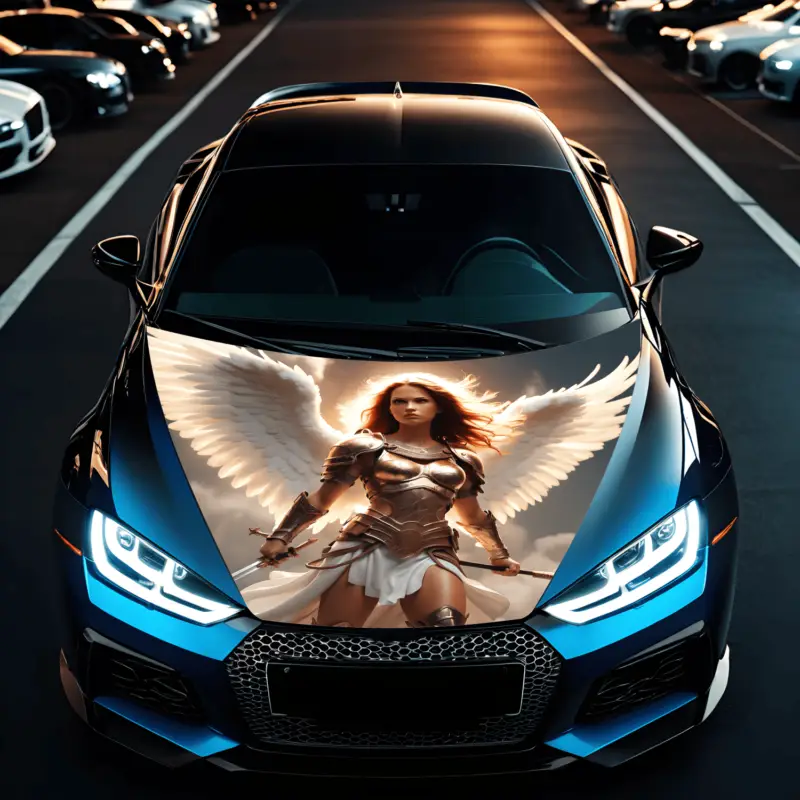 Folie Capota Auto "Hood Art" rezistenta la exterior, marime S (150 x 110cm) - Cod: AVX-CAPOTA-003S FAVLine Selection Retur ușor