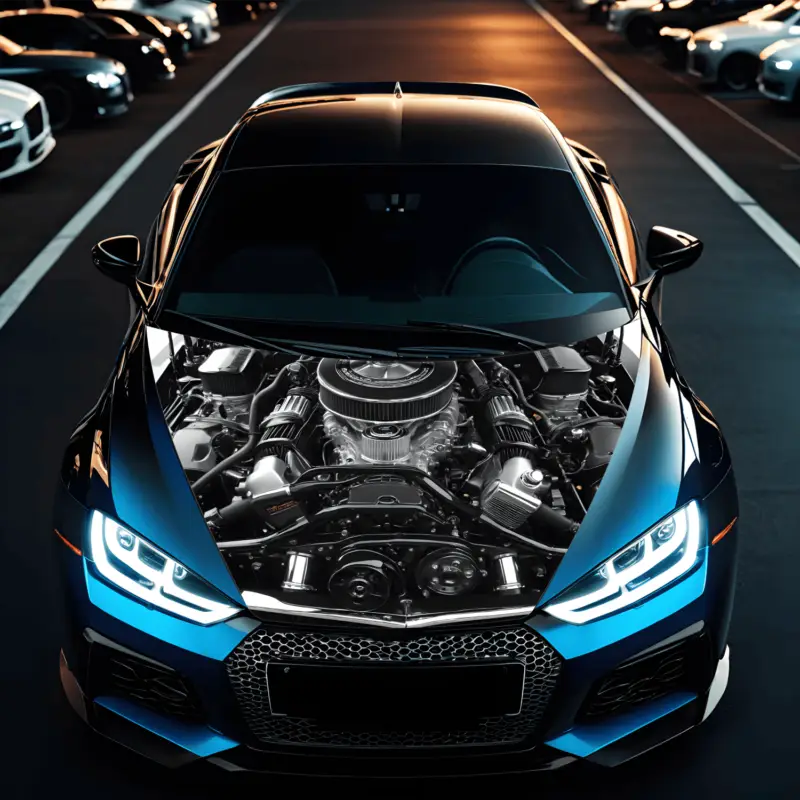 Folie Capota Auto "Hood Art" rezistenta la exterior, marime M (165 x 120cm) - Cod: AVX-CAPOTA-017M FAVLine Selection Ofertă limitată
