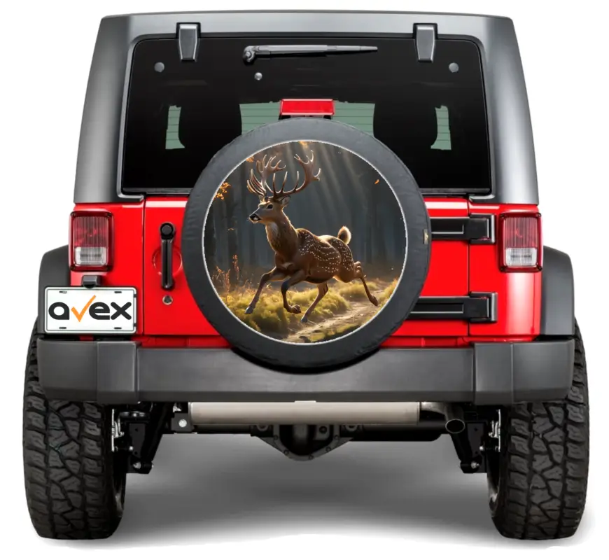 Expediere rapidă Sticker Auto "Roata de Rezerva" rezistenta la intemperii si raze UV, diametru 55 cm, Cod: AVX-RR07 FAVLine Selection