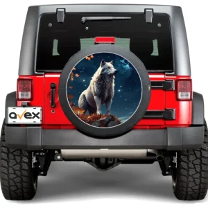 Preț promoțional Sticker Auto "Roata de Rezerva" rezistenta la intemperii si raze UV, diametru 55 cm, Cod: AVX-RR12 FAVLine Selection