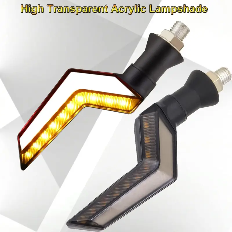 Set 2 lampi Semnalizare Moto, model BUMERANG, cu 2 functii, pozitie si semnalizare, tensiune 12V FAVLine Selection Preț redus