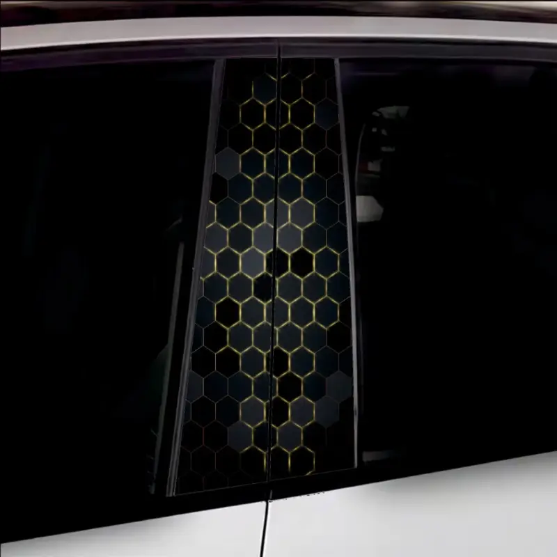 Popular Set 2 stickere decorative pentru stalpii usilor, print autoadeziv de inalta rezolutie, dimensine 2 buc x 50 x 22 cm , cod: AVX-SSU-04 FAVLine Selection