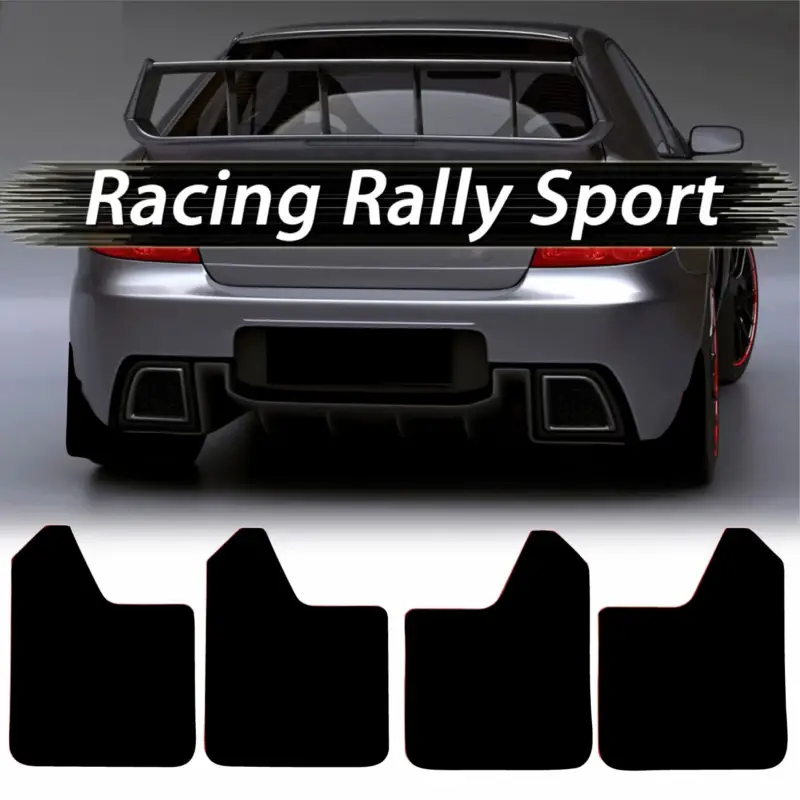 Set 4 Aparatori Noroi SPORT din cauciuc pentru autoturisme, universale,model Blank, dimensiune 30 x 23cm FAVLine Selection Discount