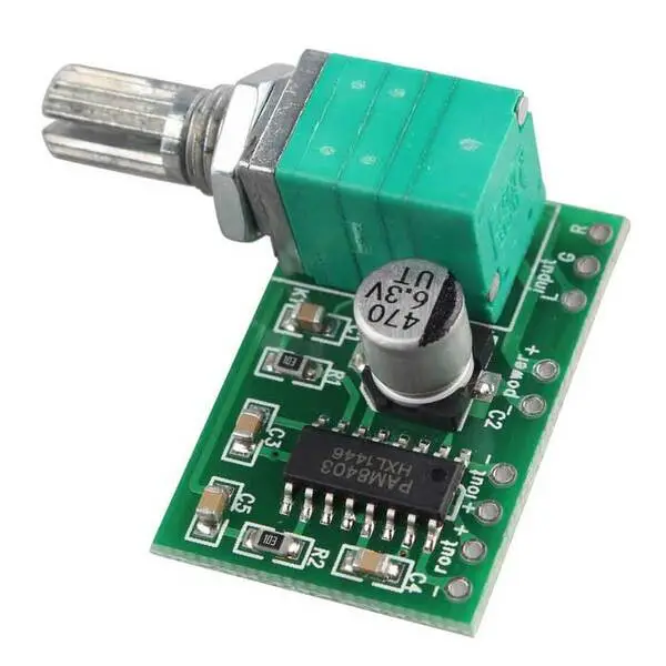 Kit amplificator stereo, alimentare USB 5V, 2 x 3W, PAM8403 FAVLine Selection Ofertă specială