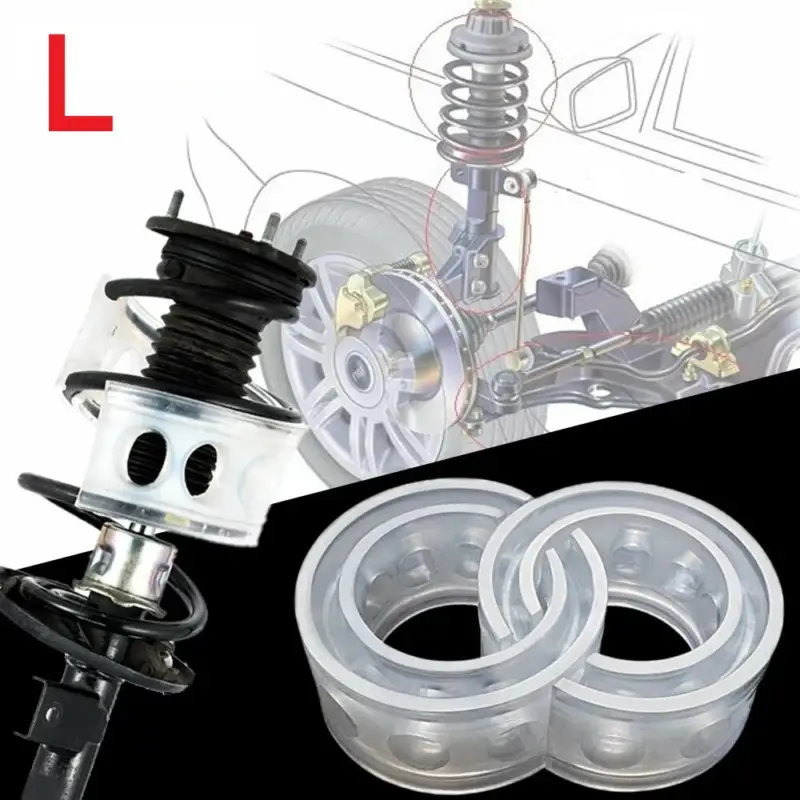 Ieftin Set 2 inele distantiere pentru intarire arcuri autovehicule, material cauciuc siliconat, marime L FAVLine Selection