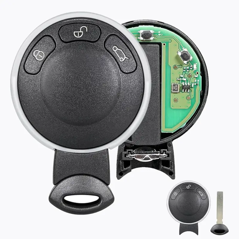 Cheie auto completa compatibila Mini 868MHz ID46 cu 3 butoane Premium