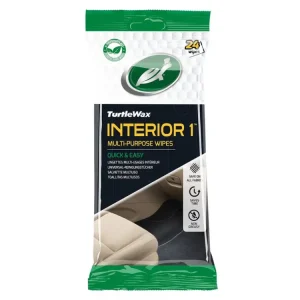 Servetele umede pentru interior auto Turtle Wax Interior 1, 24 bucati Calitate înaltă