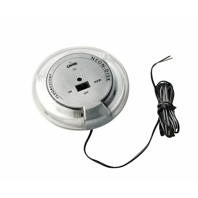 Preț mic Plafoniera auto 12V Neon-Disk cu lumina UV Black Light, 160 mm