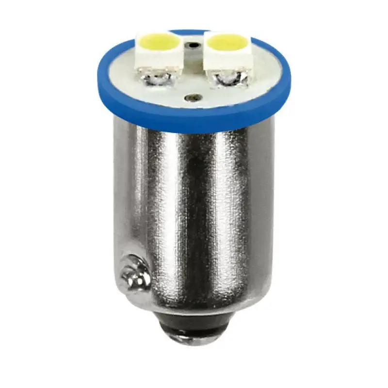 Ofertă de sezon Bec LED BA9s 12V albastru, 2 SMD, set 2 buc pentru iluminare interioara auto