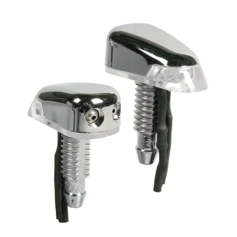 Set diuze spalator parbriz Spray-Lite cu LED alb 12V, universale Promoție