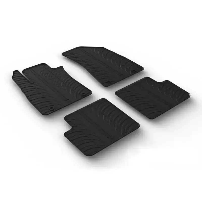 Set covorașe auto cauciuc MG ZS SUV 2017- Gledring, 4 piese, negru Livrare expres