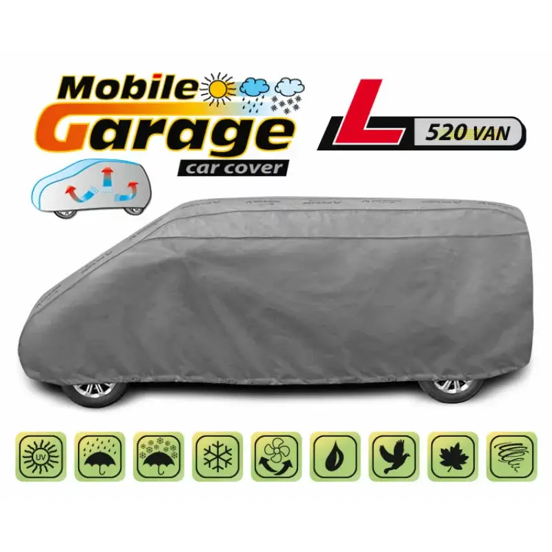 Prelată auto completă pentru van Mobile Garage L520, impermeabilă Reducere extra