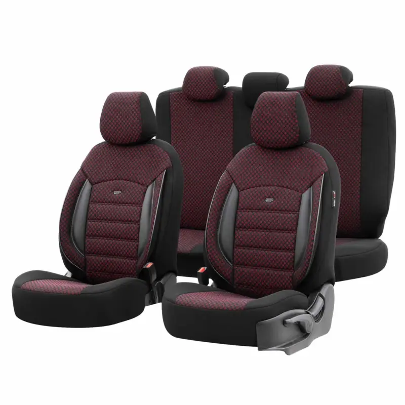 Set huse scaune auto universale OTOM Sport Plus 103 negru, 5 tetiere Livrare gratuită