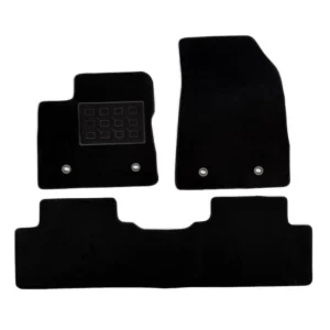 Livrare expres Set covorașe auto din mochetă pentru MG 5 2022-, negre, dedicate