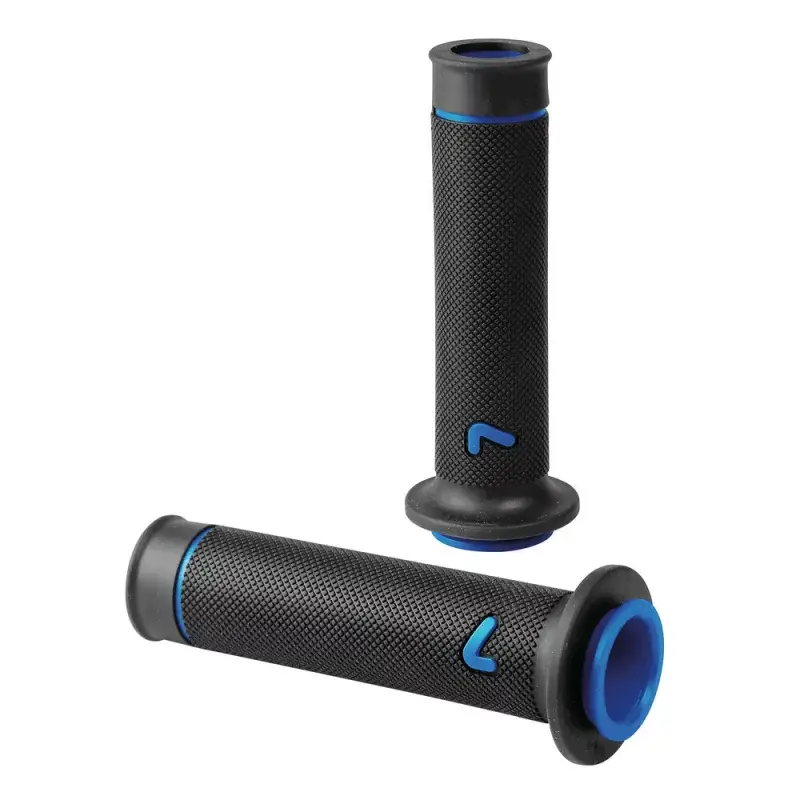 Cumpără online Mânere ghidon moto universale Sport-Grip, 2 bucăți, negru/albastru