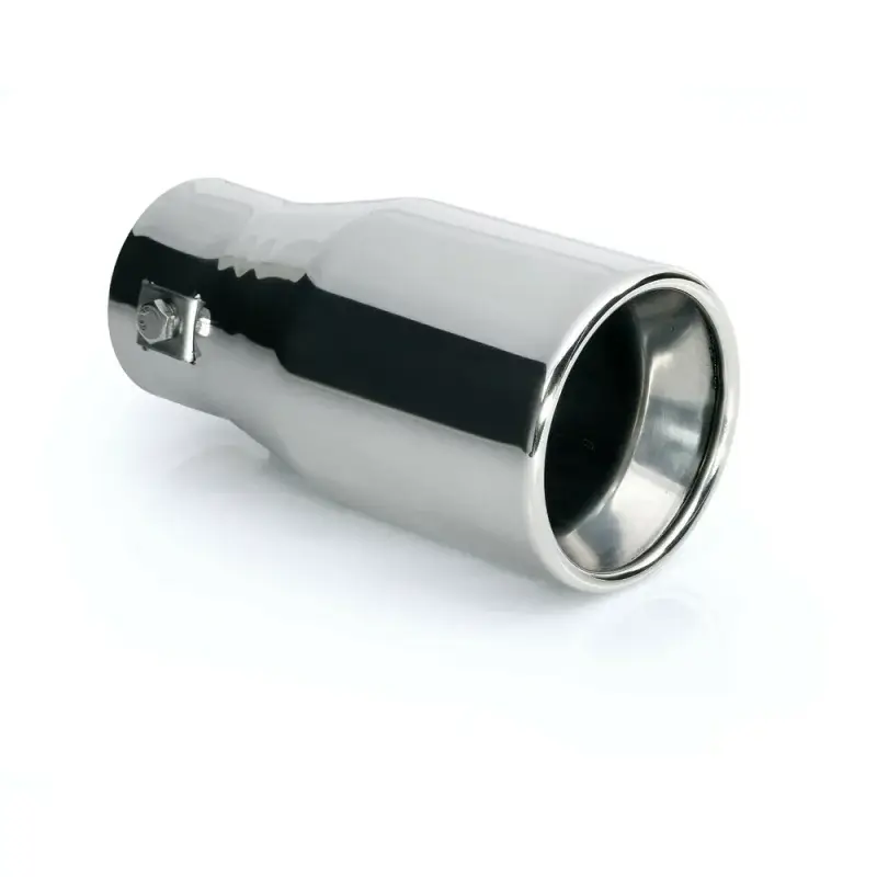 Transport gratuit Ornament toba esapament TS-35 din inox lustruit, prindere 36-42 mm