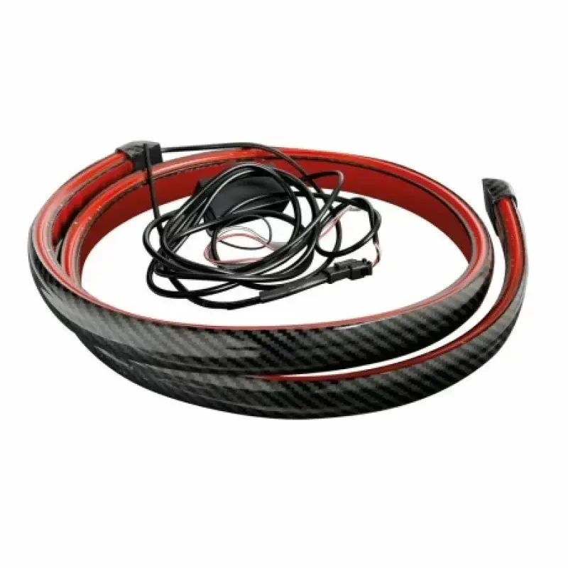 Bandă LED adezivă impermeabilă pentru spoiler spate, roșie, 120 cm, 12V Ultima șansă