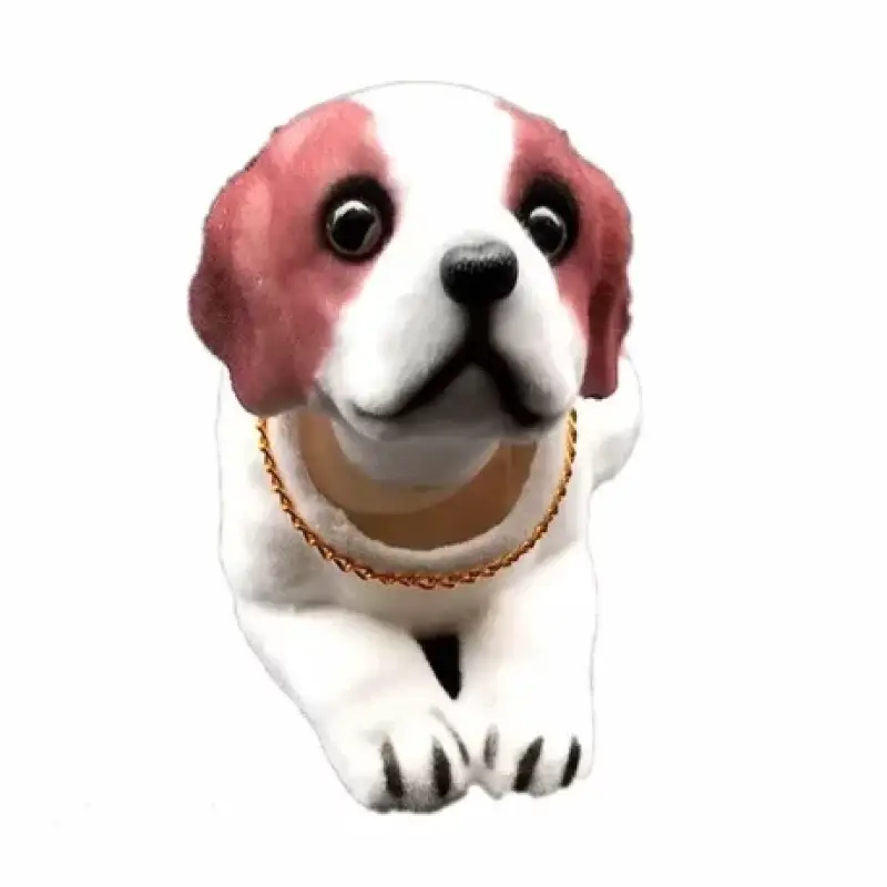 Ornament auto interior Saint Bernard cu cap mobil pentru bord Discount