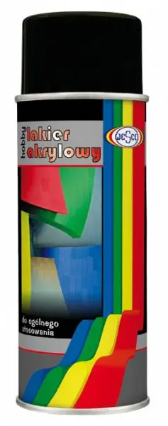 Spray vopsea acrilică Hobby alb mat 400 ml pentru interior și exterior Wesco Reducere de preț