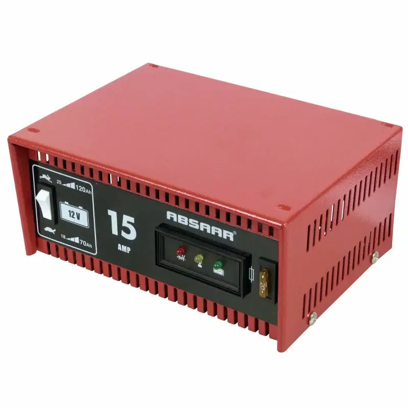 Comandă acum Redresor auto pentru acumulator Absaar 15A 12V, carcasa metalica