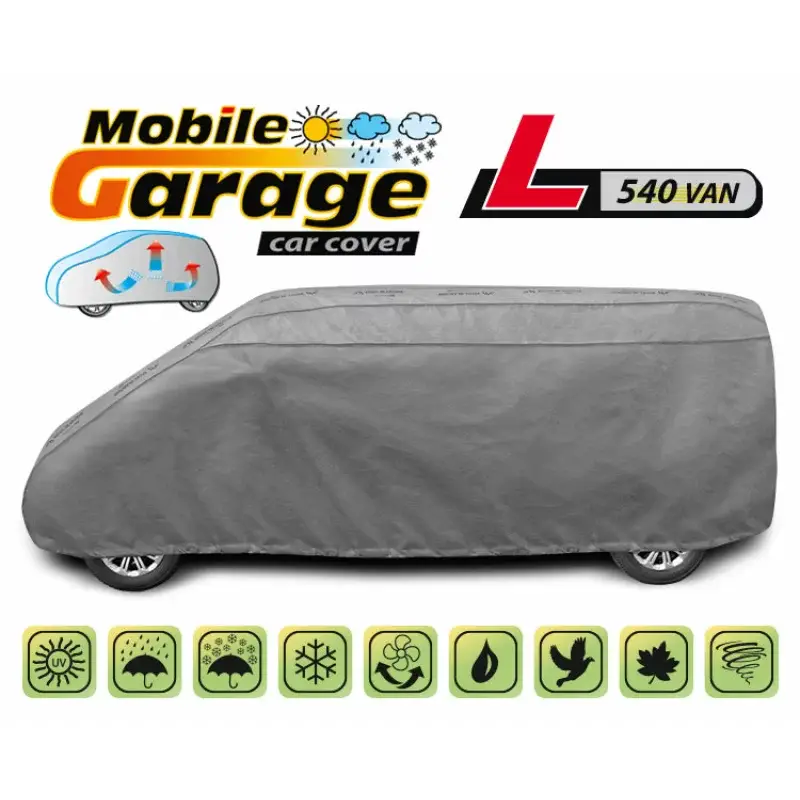Reducere de preț Prelată auto completă Mobile Garage L540 pentru van, impermeabilă