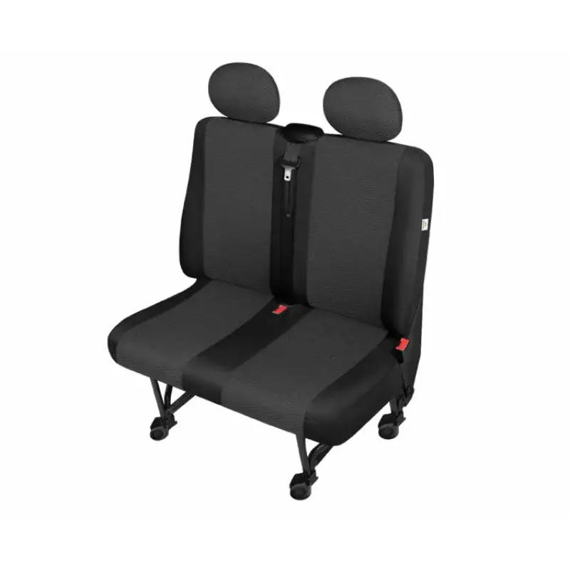Huse scaun duble furgonetă Ares DV2-XL, 2 locuri, negru/gri Preț promoțional
