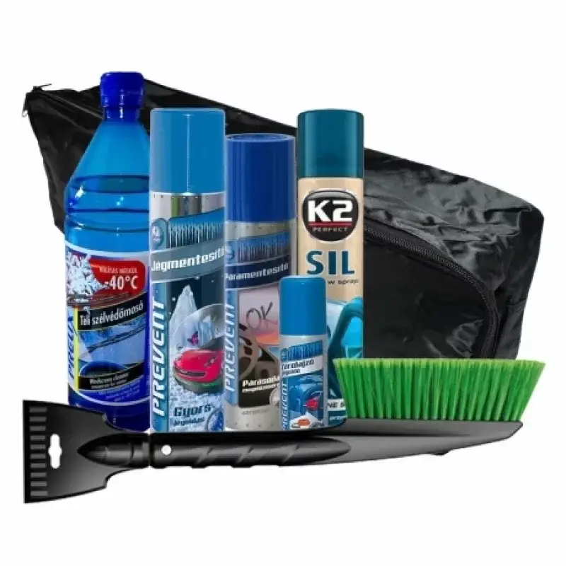 Pachet de iarna pentru degivrare auto Optimal 7 piese, protectie -40°C Ofertă
