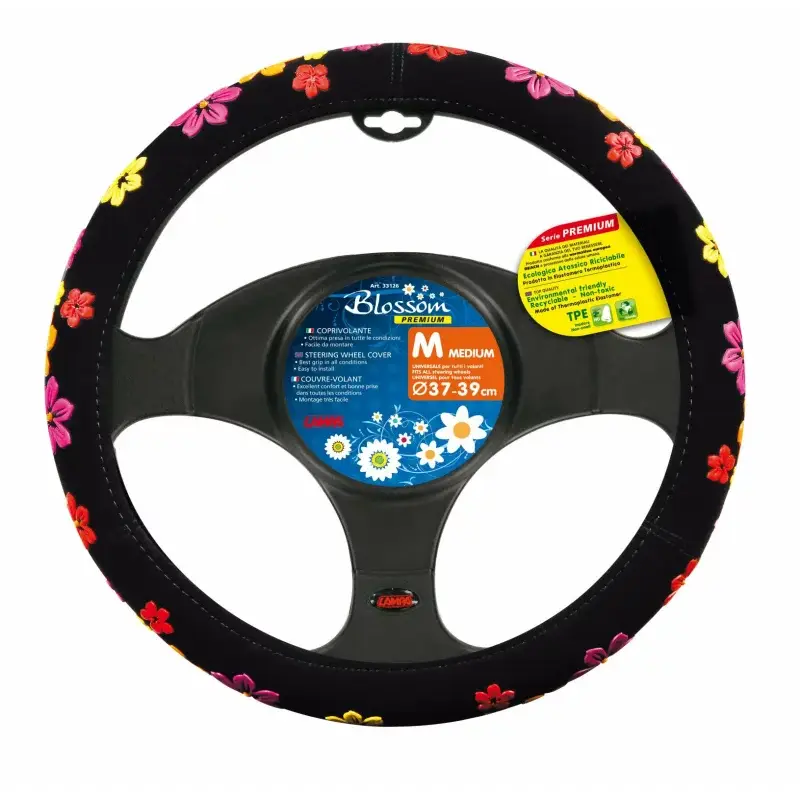 Manson volan Blossom Premium din catifea poliuretanica, M, 37-39 cm Retur gratuit