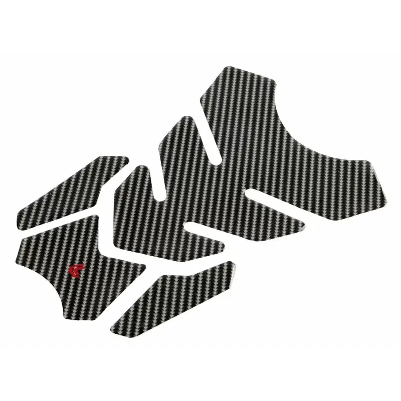 Cumpărături sigure Autocolant protecție rezervor motocicletă Pro-Tank X2, finisaj carbon