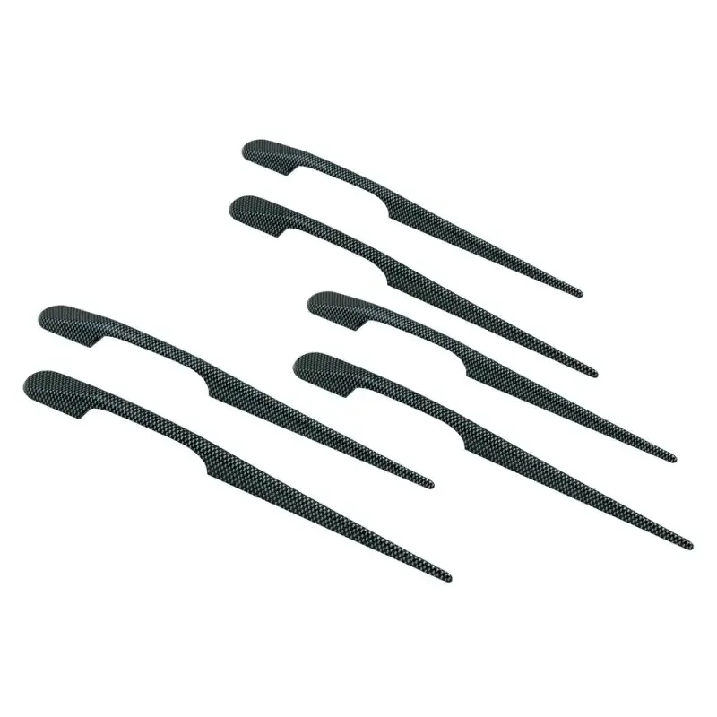 Set 4 aripioare styling exterior auto Long-Fin, 223 mm, carbon Chilipir