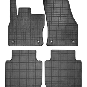 Set covorașe auto cauciuc Skoda Kodiaq VW Tiguan Allspace Seat Tarraco negre Retur gratuit