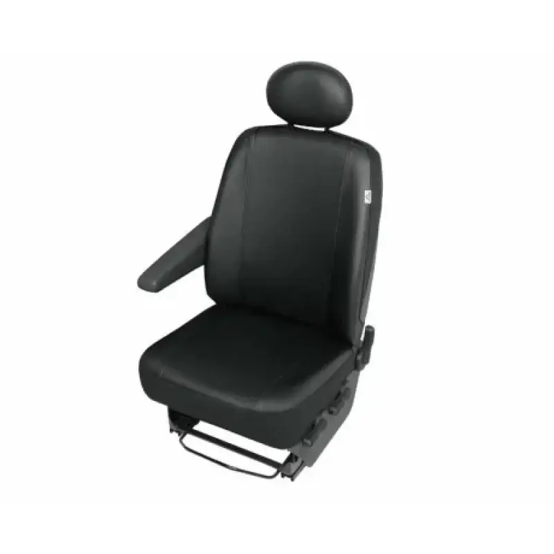 Husă scaun furgonetă Practical DV1-M, piele ecologică, negru, 1 loc Reduceri