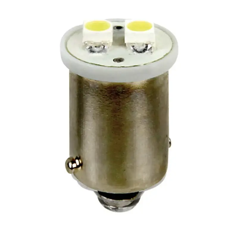 Expediere rapidă Bec LED BA9s 12V alb, 2 SMD, set 2 buc pentru iluminare interioara auto
