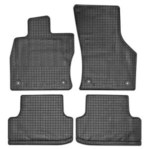 Set covorase auto cauciuc Audi A3 8V, Seat Leon 5F, VW Golf VI negre Ofertă de sezon