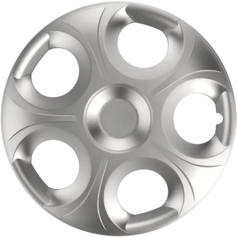 Cel mai bun preț Set capace roti auto Matrix 15 inch, argintii, 4 buc, ABS rezistent