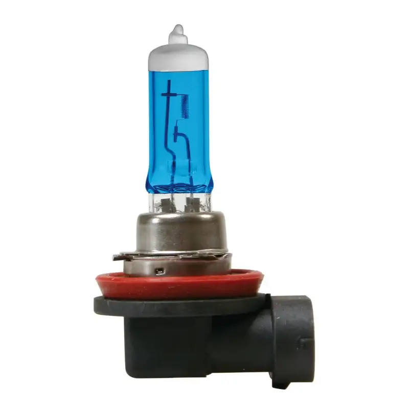 Set 2 becuri halogen auto H8 35W 12V PGJ19-1 Blu-Xe, lumină albă Plată sigură